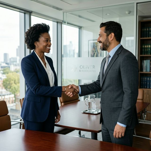 Legal Consultation Professional Shaking Hands